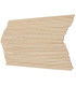 PALILLOS REDONDOS NATURAL 20cm. PACK 36
