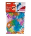 PLUMAS APLI PEQUEÑAS SURTIDO 14 gr.