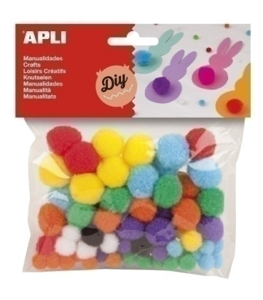 POM POM APLI COLORES B/78