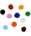 POM POM COLORES 5 cm. PACK 52