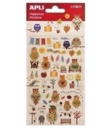 STICKERS APLI (17871) Bl.1h.OTOÑO