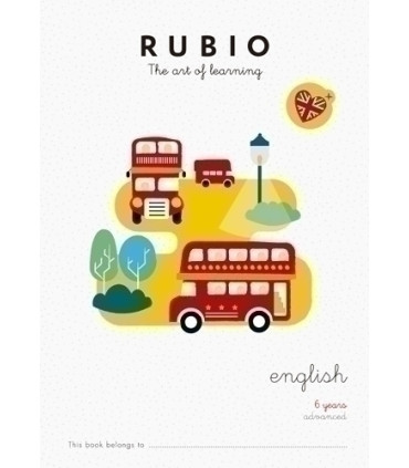 CUADERNO RUBIO A4 in ENGLISH ADVANCED 6