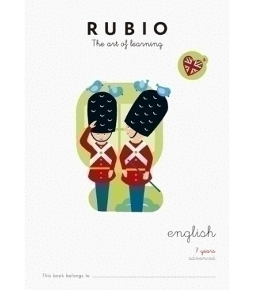 CUADERNO RUBIO A4 in ENGLISH ADVANCED 7