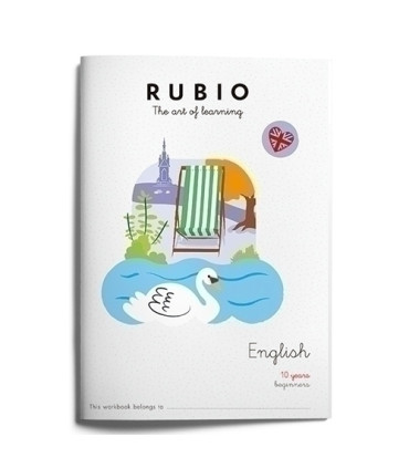 CUADERNO RUBIO A4  ENGLISH BEGINNERS 10