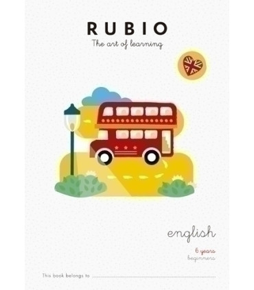 CUADERNO RUBIO A4 in ENGLISH BEGINNERS 6