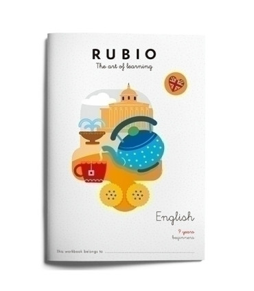 CUADERNO RUBIO A4  ENGLISH BEGINNERS 9