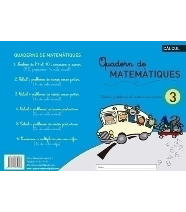 CUADERNO REBOST (CAT) MATEMATIQUES 3