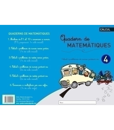 CUADERNO REBOST (CAT) MATEMATIQUES 4