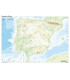 MAPA MUDO ERIK COLOR FISICO ESPAÑA