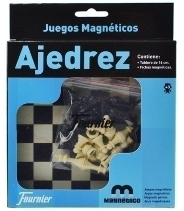 JUEGO MAGNETICO AJEDREZ 16 Cmts