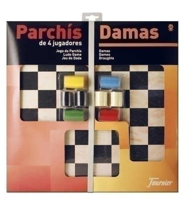 JUEGO PARCHIS DAMAS 40 CTM C/ACCESOR