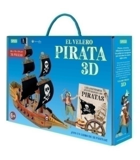 PUZZLE MANOLITO B. EL VELERO PIRATA 3D