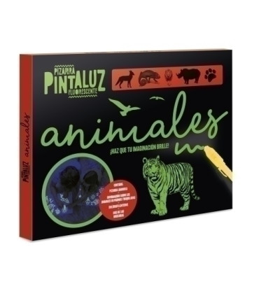 JGO.IMAGILAND PIZARRA PINTALUZ ANIMALES