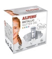 MAQUILL.ALPINO GLITTER MET. PLATA E/6