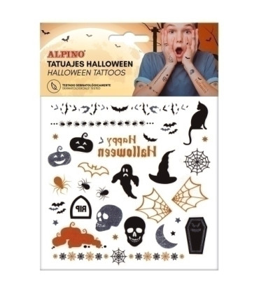 MAQUILL.ALPINO TATUAJE HALLOWEEN