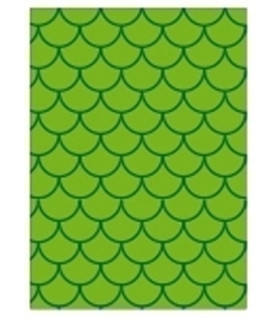 BOLSA DISFRAZ 65x90 IMPR.ONDAS VERDE