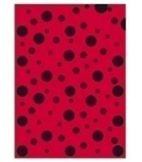 BOLSA DISFRAZ 65x90 IMPR.TOPOS NEGRO