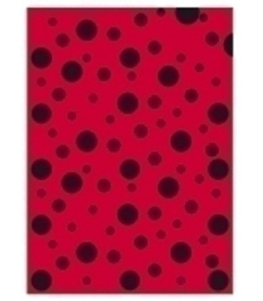 BOLSA DISFRAZ 65x90 IMPR.TOPOS NEGRO