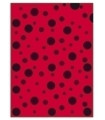 BOLSA DISFRAZ 65x90 IMPR.TOPOS NEGRO