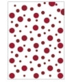 BOLSA DISFRAZ 65x90 IMPR.TOPOS ROJO