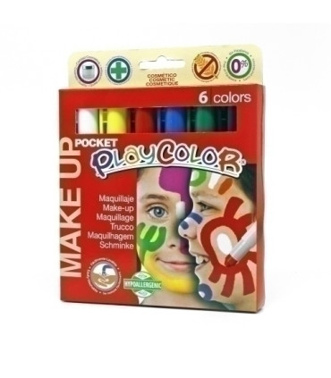 MAQUILL.PLAYCOLOR BASIC POCKET 6 UD.