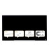 PIZARRA NOBO DIAMOND 1260x711 NEGRA