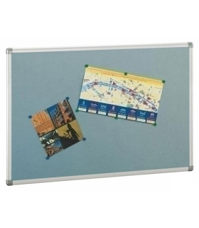 TABLERO CORCHO TAP M. ALUMINIO 90X120 GR