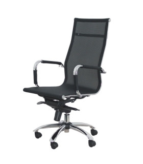 SILLA PIQUERAS BARRAX MALLA NEGRO
