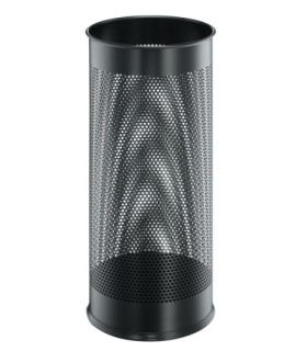 PARAGUERO DURABLE ACERO C/REJILLA NEGRO