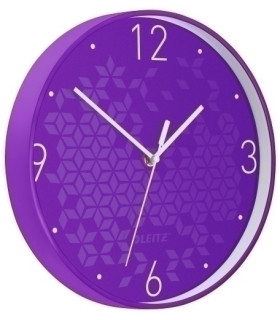RELOJ PARED LEITZ ANALOGICO 29 CM VIOLET