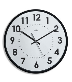 RELOJ PARED CEP ANALOGICO 30 CM NEGRO