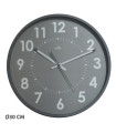 RELOJ PARED CEP ANALOGICO 30 CM GRIS