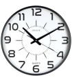 RELOJ PARED UNILUX MAXI POP NEGRO 37,5cm