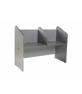 CALLCENTER ROCADA DOBLE ALUMINIO/GRIS