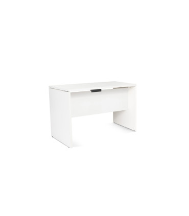 MESA ROCADA WORK 120x60 BLANCO/BLANCO