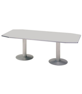 MESA ROCADA MEETING 220x100 AL/GRIS