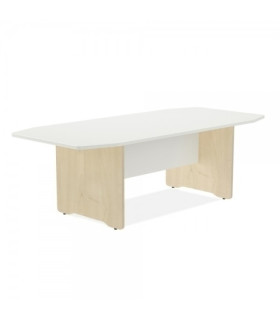 MESA ROCADA MEETING 220x100 HAYA/BLANCO