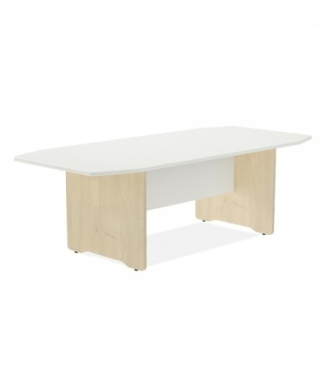 MESA ROCADA MEETING 220x100 HAYA/BLANCO