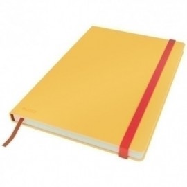 Cuaderno Leitz Cosy Touch B5 50gr. 80h Cuad. Con Goma Amarillo