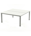 MESA ROCADA EXECUTIVE 160x163 AL/BLANCO