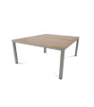 MESA ROCADA EXECUTIVE 160x163 AL/ROBLE