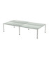 MESA ROCADA EXECUTIVE 163x360 BL/CRISTAL