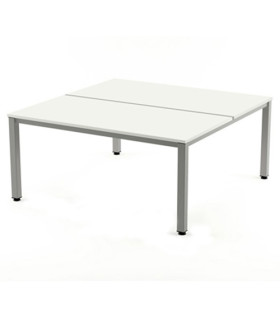 MESA ROCADA EXECUTIVE 180x163 AL/BLANCO