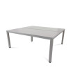 MESA ROCADA EXECUTIVE 180x163 AL/GRIS