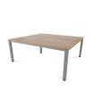 MESA ROCADA EXECUTIVE 180x163 AL/ROBLE