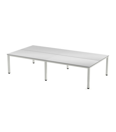 MESA ROCADA EXECUTIVE 360x163 BL/GRIS