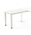 MESA ROCADA EXEC. ALA 100x60 BL/BLANCO