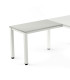 MESA ROCADA EXEC. ALA 100x60 BL/GRIS