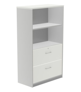 ARMARIO ROCADA CARPETERO 156x90 AL/BLANC