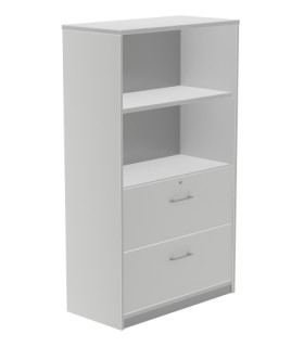 ARMARIO ROCADA CARPETERO 156x90 AL/GRIS